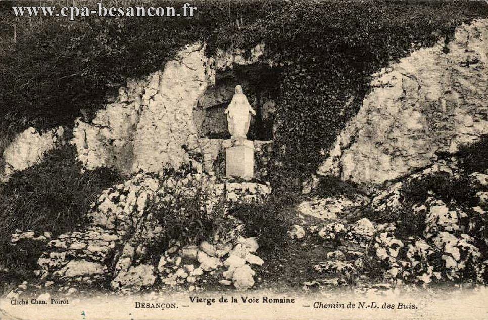 BESANÇON. - Vierge de la Voie Romaine - Chemin de N.-D. des Buis.